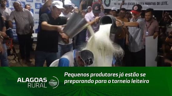 Pequenos produtores já estão se preparando para o torneio leiteiro