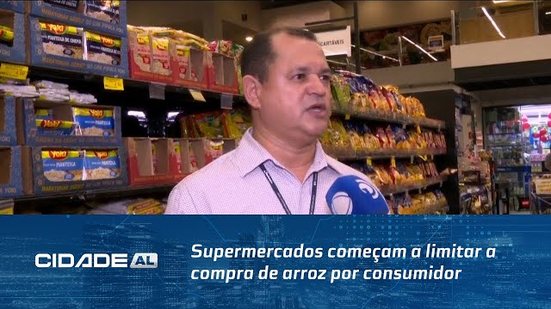 Supermercados começam a limitar a compra de arroz por consumidor