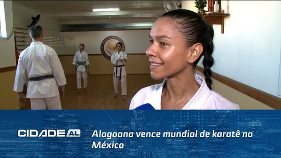 Campeã Mundial: Alagoana vence mundial de karatê no México