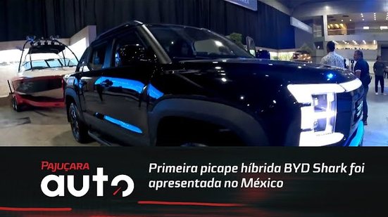 Primeira picape híbrida BYD Shark foi apresentada no México