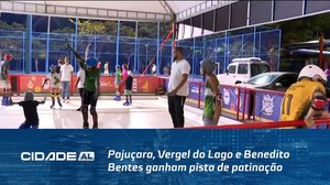 Pajuçara, Vergel do Lago e Benedito Bentes ganham pista de patinação