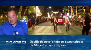 Desfile de natal chega às comunidades de Maceió na quarta-feira