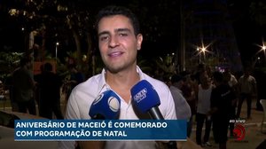 Aniversário de Maceió é comemorado com programação de Natal