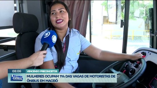 Vencendo Preconceitos: Mulheres ocupam 1% das vagas de motoristas de Ônibus em Maceió