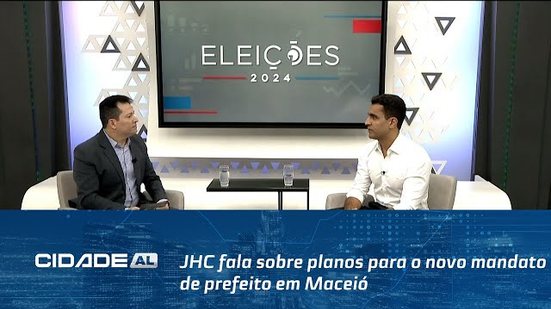 JHC fala sobre planos para o novo mandato de Prefeito em Maceió