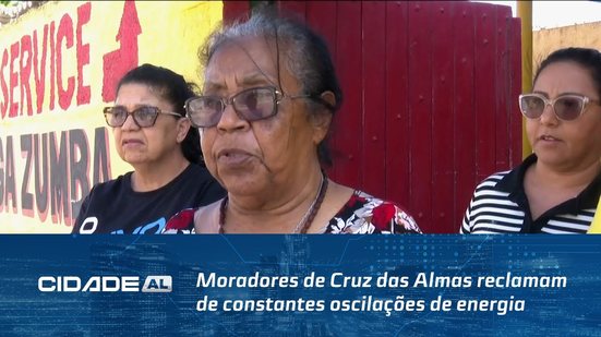 Moradores de Cruz das Almas reclamam de constantes oscilações de energia