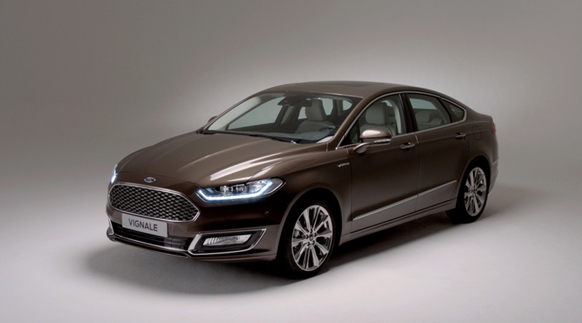 New Production Ready Ford Vignale Mondeo Launches Upscale Produc