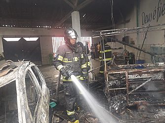 Divulgação / Corpo de Bombeiros