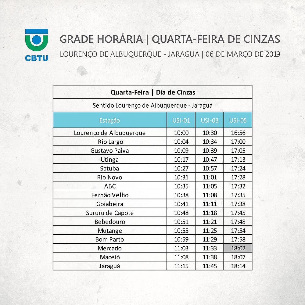 CBTU/Assessoria