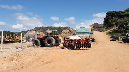 Obras da Ecovia Norte foram retomadas nesta segunda