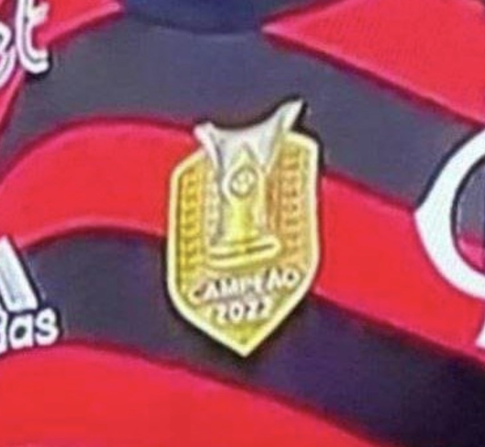 Patch errado do Flamengo  &amp;mdash; Foto: Reprodu&amp;ccedil;&amp;atilde;o 