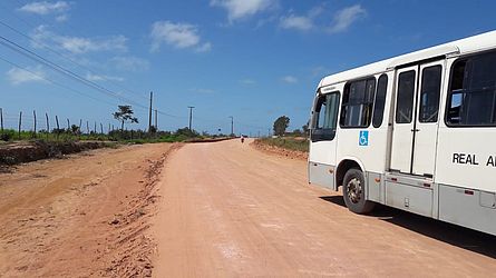 Obras da Ecovia Norte foram retomadas nesta segunda