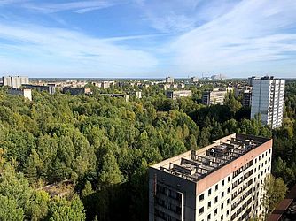 Pripyat, Ucrânia- Esta cidade esta nesta lista devido ao desastre de Chernobyl. Pripyat é conhecida como uma “Cidade Fantasma”