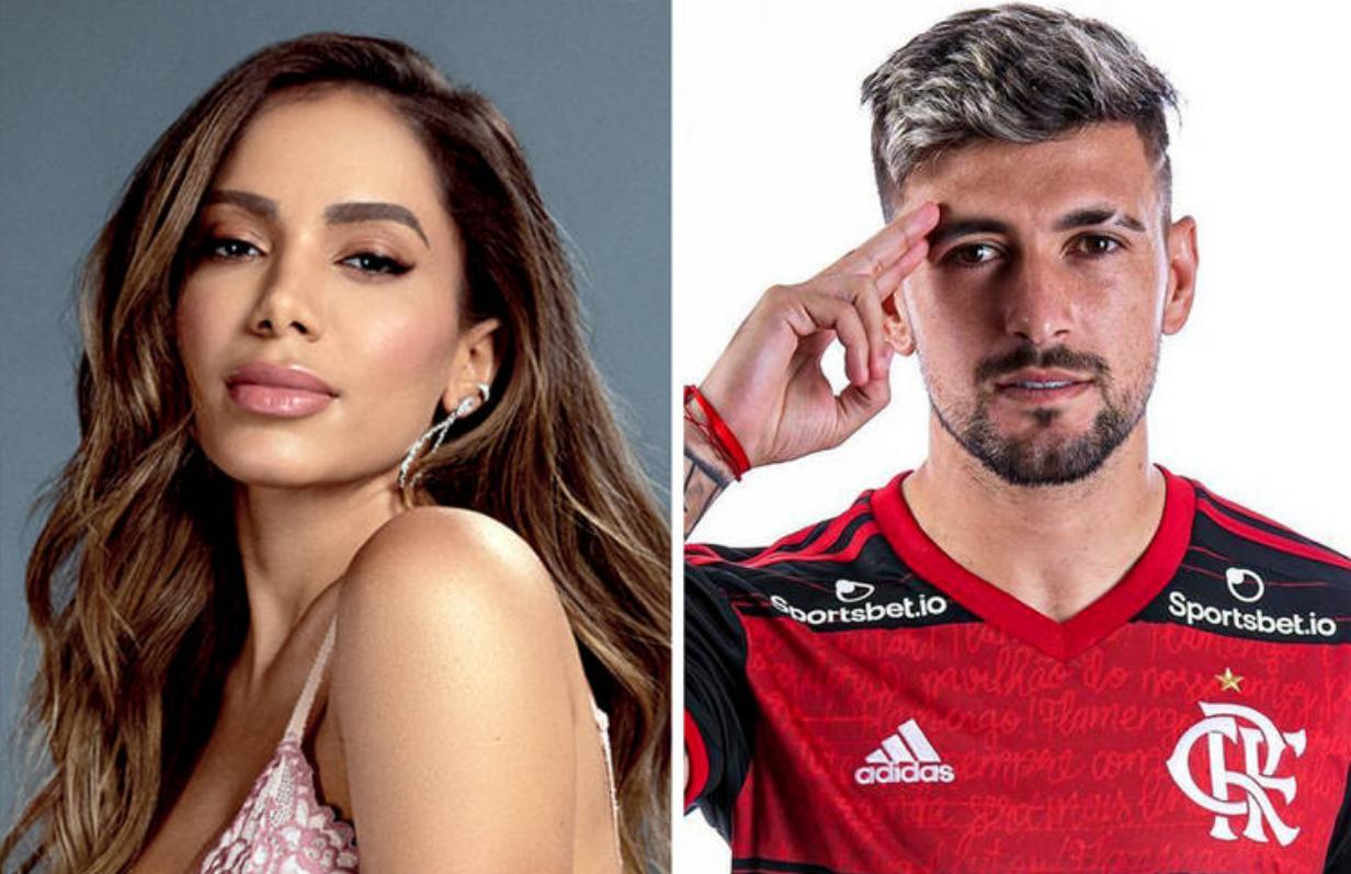 Arrascaeta: jogador do Flamengo frequentou as festas da cantora enquanto estava solteiro e teve a beleza elogiada por ela