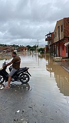 Chuva elevou voume de rios em Porto Calvo 