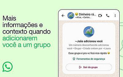 Nova função do whatsapp