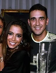 André Marques: segundo a biografia escrita por Léo Dias, André e Anitta tiveram um relacionamento de cinco meses 